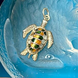🖤KABANA 925 turtle pendant